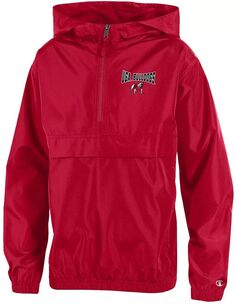 Красная компактная куртка-пуловер на молнии 1/4 Champion Youth Georgia Bulldogs