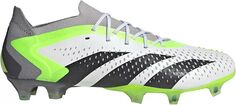 Футбольные бутсы Adidas Predator Accuracy.1 Low FG, белый/зеленый