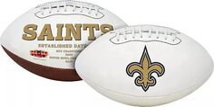 Полноразмерный футбольный мяч Rawlings New Orleans Saints Signature Series