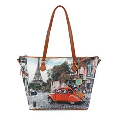 Сумка шоппер Y Not? Yesbag Tasche 41см, цвет c&apos;est la vie