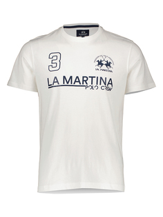 Футболка La Martina, кремовый
