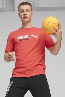 Гандбольная футболка с логотипом Puma, красный