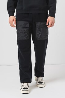 Спортивные брюки с карманами с клапанами Converse, черный