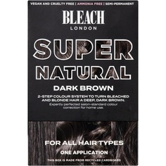 Bleach London Dark Brown Super Natural Набор для полуперманентной коррекции цвета