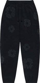 Спортивные брюки Denim Tears Cotton Wreath &apos;Black Monochrome&apos;, черный