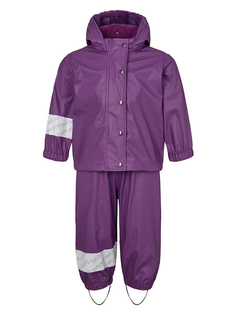 Водонепроницаемые брюки Fred´s World by GREEN COTTON 2tlg Regenoutfit, цвет Aubergine