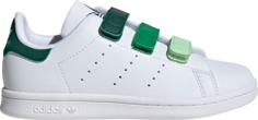 Кроссовки Stan Smith J &apos;White Collegiate Green&apos;, белый Adidas