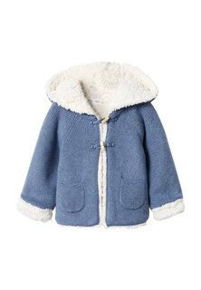 Куртка демисезонная LULU Mango Kids, цвет bleu