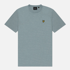 Мужская футболка Lyle & Scott Chunky Slub, цвет голубой