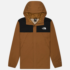 Мужская куртка ветровка The North Face Antora, цвет коричневый, размер L