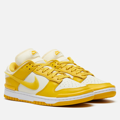 Кроссовки Nike Wmns Dunk Low Twist, цвет жёлтый, размер 43 EU