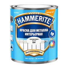 Краски и эмали специальные краска в/д HAMMERITE база BW интерьерная 0,9л белая, арт.5588416