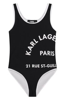 Слитный купальник Karl Lagerfeld Kids