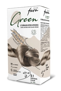 Краска для волос FARA Стойкая крем-краска без аммиака Eco Line Green