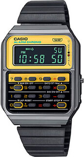 Японские наручные мужские часы Casio CA-500WEGG-9B. Коллекция Vintage