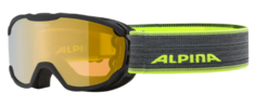 Маска Alpina 22-23 Pheos Q-Lite Kids Black/Neon