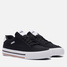 Кроссовки Puma Court Classic Vulc, цвет чёрный, размер 40.5 EU