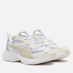 Женские кроссовки Puma Morphic Metallic, цвет бежевый