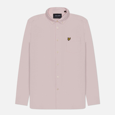 Мужская рубашка Lyle & Scott Light Weight Oxford Regular Fit, цвет розовый
