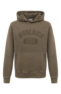 Хлопковое худи Woolrich