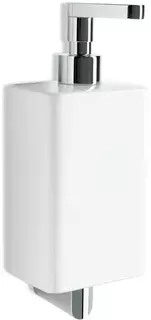 Дозатор для жидкого мыла Stil Haus Liz LV30(08) настенный, хром/белый