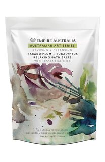 Соль для ванны с маслами сливы какаду и эвкалипта Australian Art Series (1000g) Empire Australia