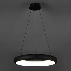 Светильник подвесной светодиодный Algedi с пультом управления 20 м² регулируемый белый свет цвет черно-белый Arte Lamp