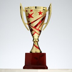 Кубок 183b, наградная фигура, золото, подставка пластик, 20,5 × 9,5 × 7,5 см. Командор