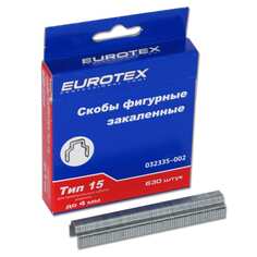 Фигурные скобы для прямоугольного кабеля шириной до 4 мм EUROTEX
