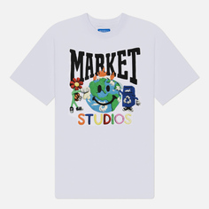 Мужская футболка MARKET Smiley Studios, цвет белый, размер L