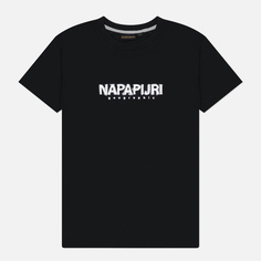 Женская футболка Napapijri Kreis, цвет чёрный