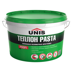 Шпатлевки готовые шпатлевка готовая UNIS Теплон Pasta финишная 28кг, арт.TEPLPAS-28