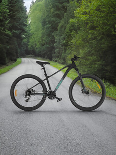 Велосипед горный женский Stern Electra 1.0 27.5" 2024, Черный