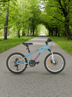 Велосипед для девочек Stern Action 20" 2024, Голубой