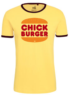 Футболка Logoshirt Chick Burger, желтый