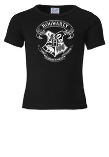 Футболка Logoshirt Harry Potter Hogwarts Logo (Weiß), черный