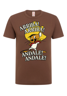 Футболка Logoshirt Looney Tunes Speedy Gonzales, коричневый