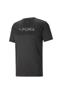 Футболка с логотипом Puma Fit — CF Graphic Puma, черный