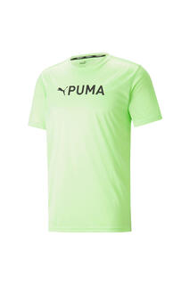 Футболка с логотипом Puma Fit — CF Graphic Puma, зеленый