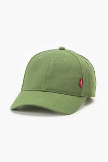 Классическая кепка из твила красного цвета. Levi&apos;s, зеленый Levis