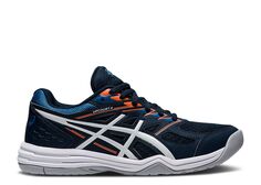 Кроссовки ASICS Upcourt 4 Gs &apos;French Blue Orange&apos;, синий