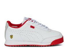 Кроссовки Puma Scuderia Ferrari X Roma Via Little Kid &apos;White Red&apos;, белый