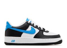 Кроссовки Nike Air Force 1 Low Gs &apos;Black Light Photo Blue&apos;, черный