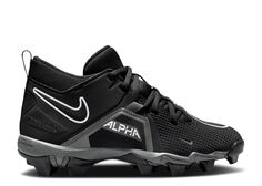 Кроссовки Nike Alpha Menace 3 Shark Wide Gs &apos;Black Iron Grey&apos;, черный