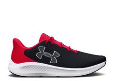 Кроссовки Under Armour Charged Pursuit 3 Gs &apos;Big Logo - Black Red&apos;, черный