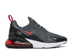 Кроссовки Nike Air Max 270 Gs &apos;Iron Grey University Red&apos;, серый