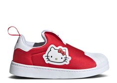 Кроссовки adidas Hello Kitty X Superstar 360 J &apos;Vivid Red&apos;, красный