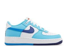 Кроссовки Nike Air Force 1 Lv8 2 Gs &apos;Split - Light Photo Blue&apos;, синий