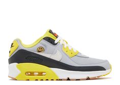 Кроссовки Nike Air Max 90 Leather Gs &apos;Go The Extra Smile&apos;, серый