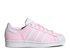 Кроссовки adidas Superstar J &apos;Clear Pink&apos;, розовый